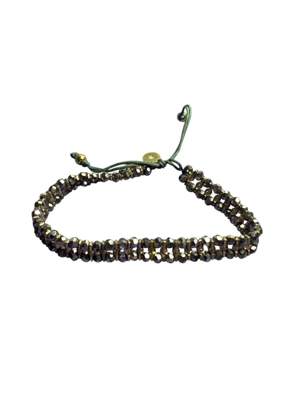 Stella & Dot Faceted Beaded Adjustable Bracelet